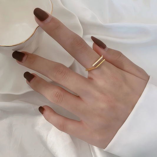 Adjustable Geometric Ring