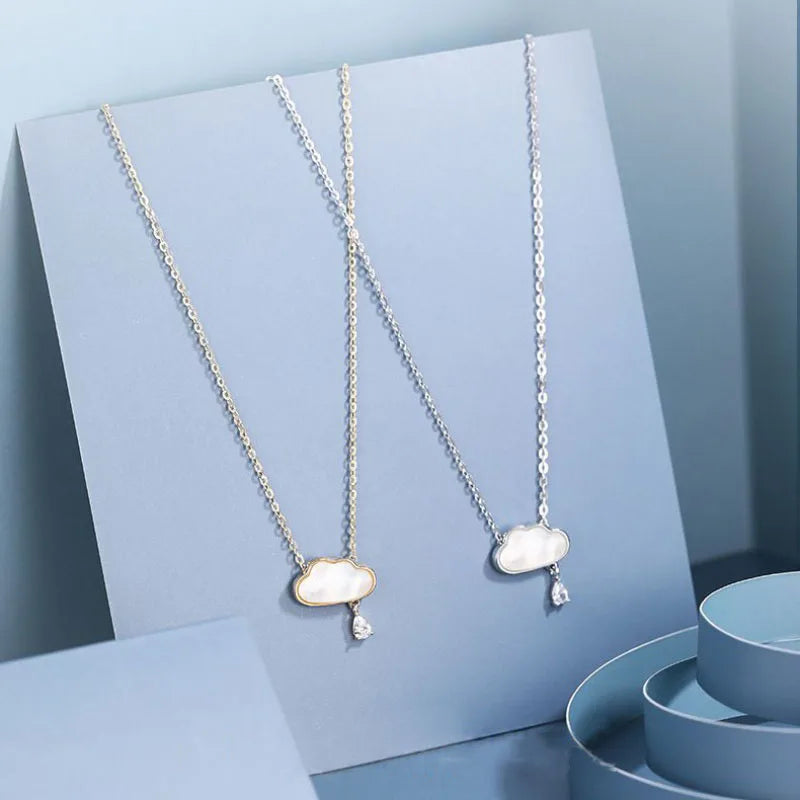 Cloud Shell Necklace
