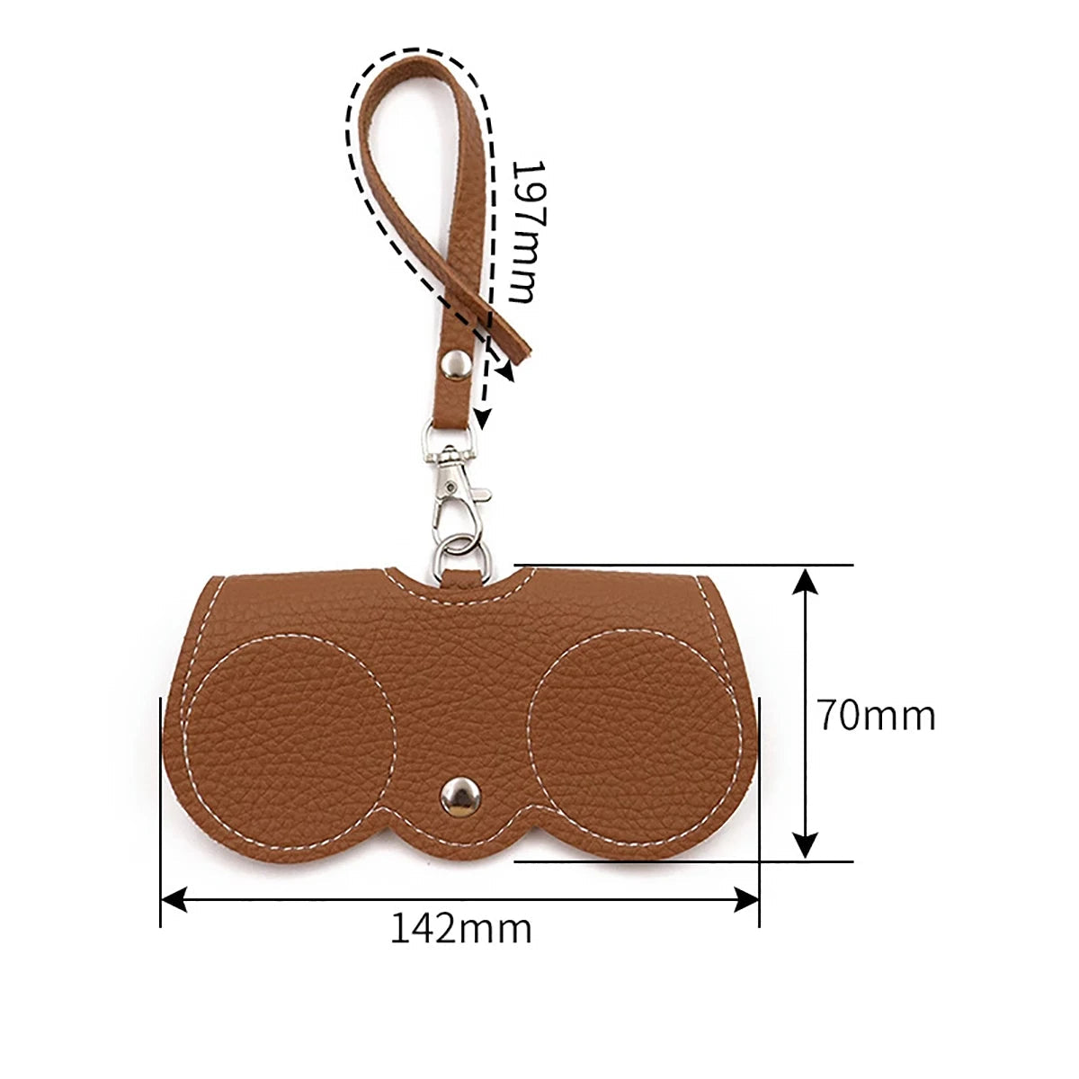 PU Leather Glasses Cover Holder