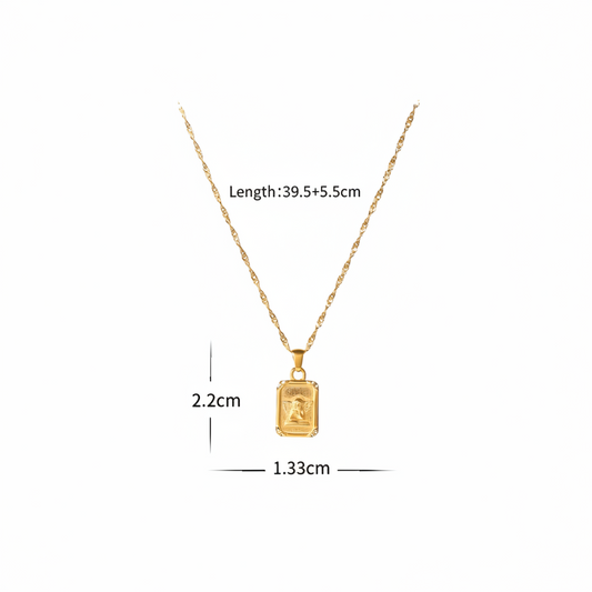 Angel Wing Pendant Necklace