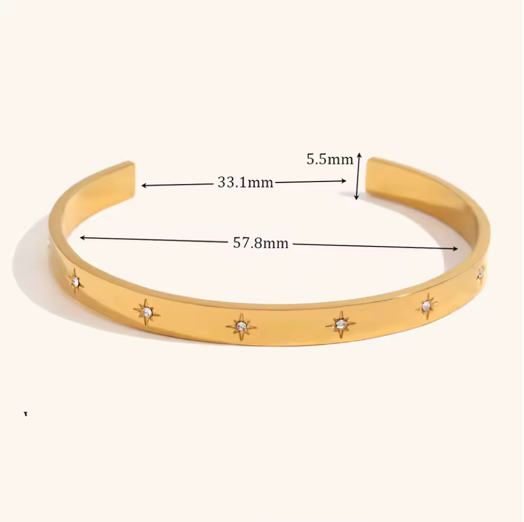 Starlight Adjustable Bangle