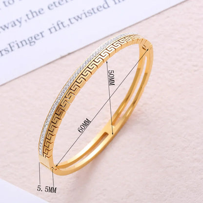 Vintage Geometric Bangle