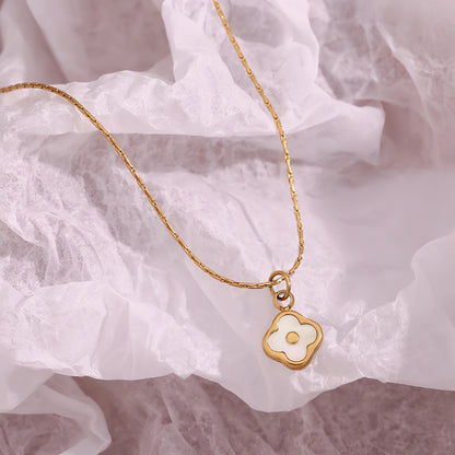 Mini Flower Shell Necklace