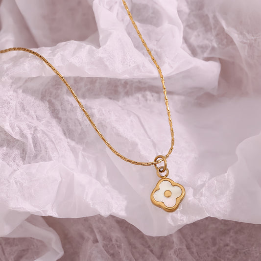 Mini Flower Shell Necklace