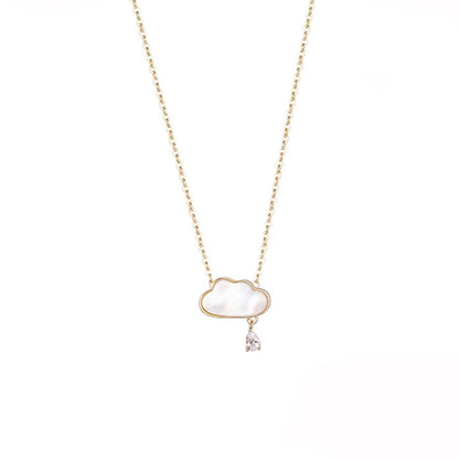 Cloud Shell Necklace