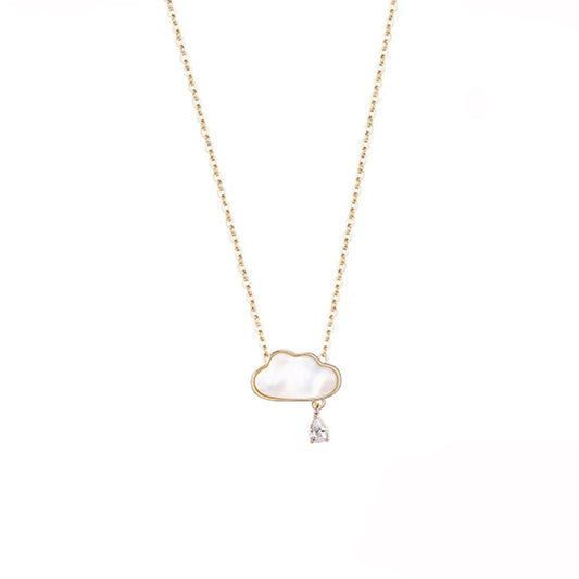 Cloud Shell Necklace