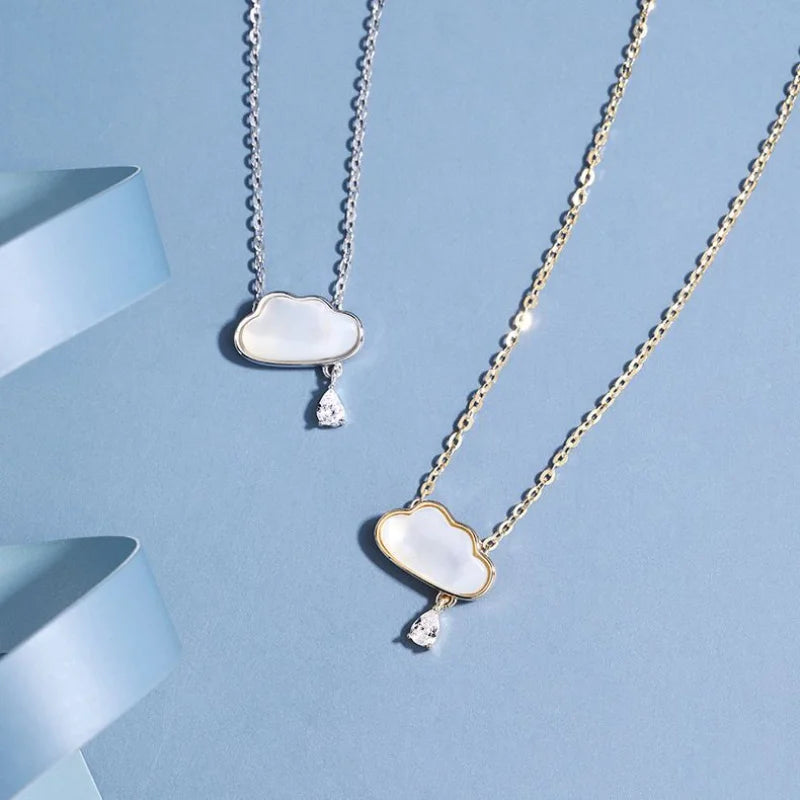 Cloud Shell Necklace