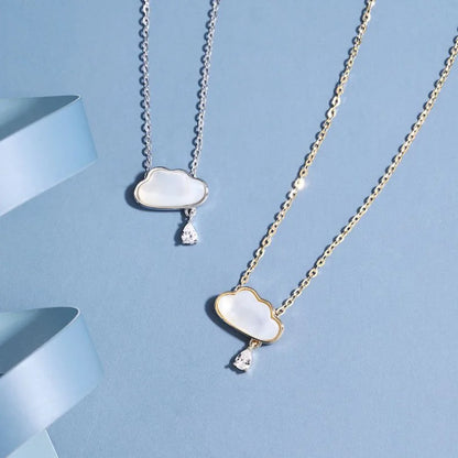 Cloud Shell Necklace