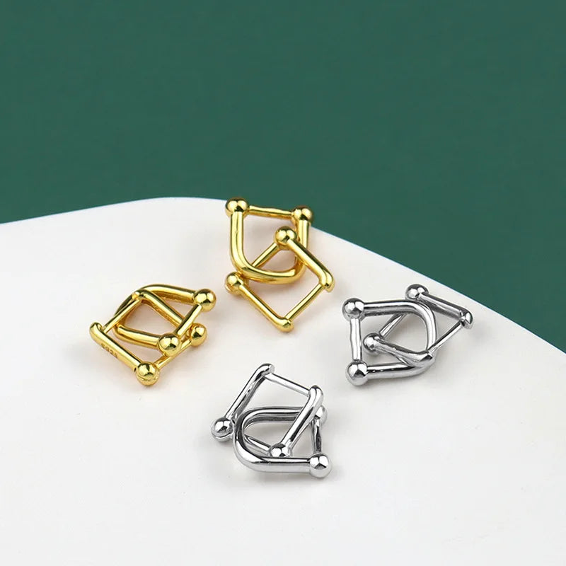 Double U-Shape Earrings