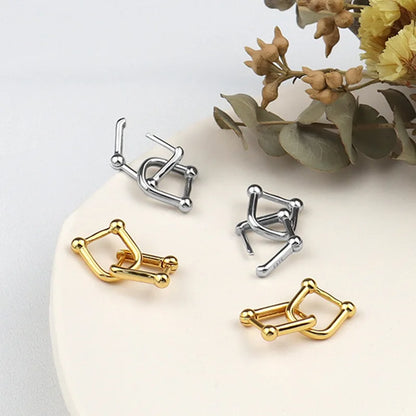 Double U-Shape Earrings