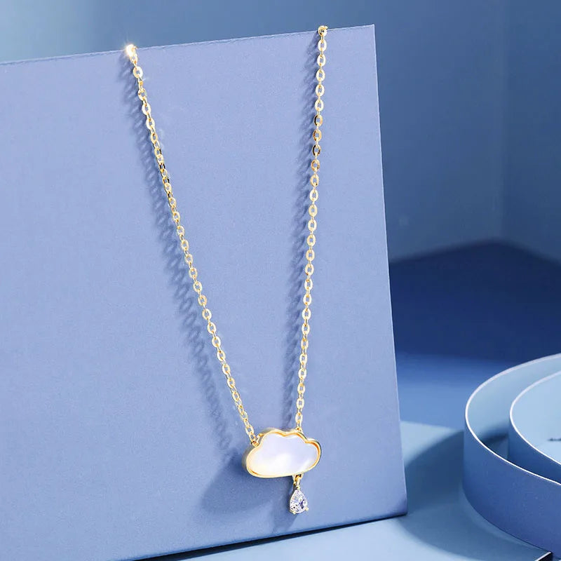 Cloud Shell Necklace