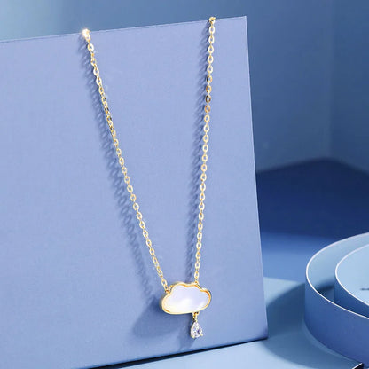 Cloud Shell Necklace