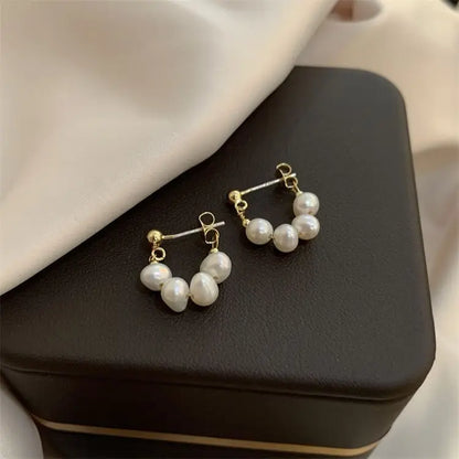 Irregular Pearl Earrings