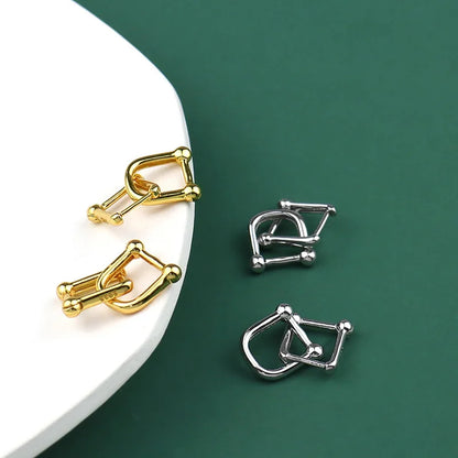 Double U-Shape Earrings