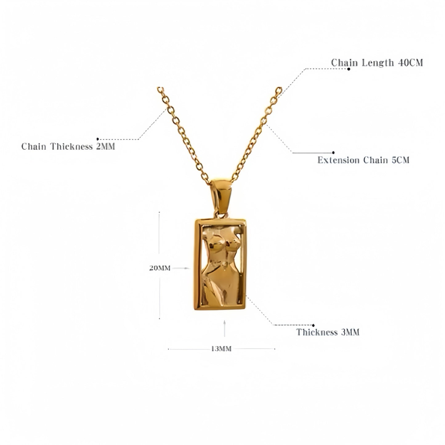 Silhouette Necklace