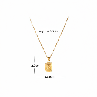 Angel Wing Pendant Necklace
