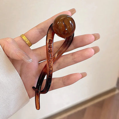 Hairpin Twist Bead Clip