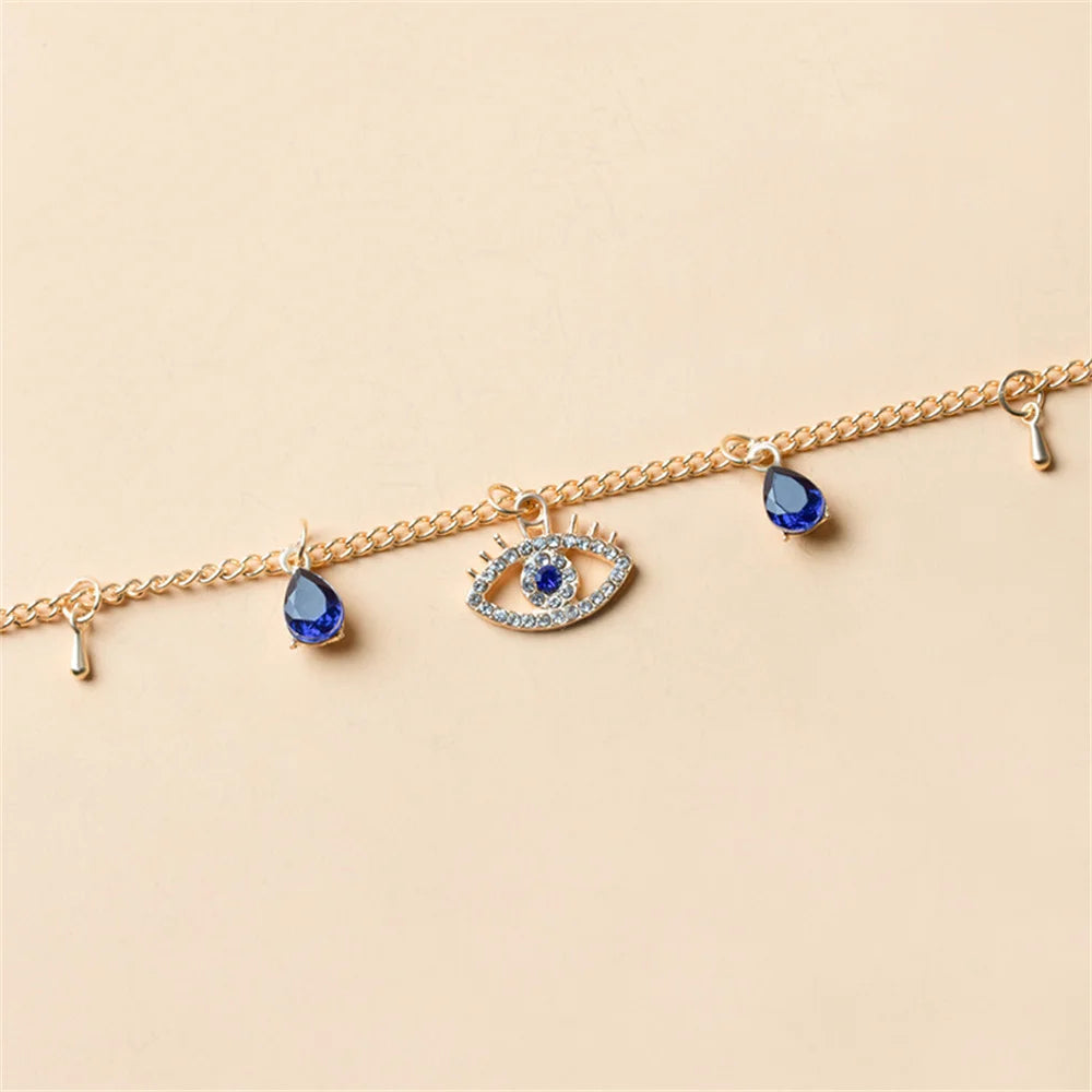 Blue Evil Eye Necklace