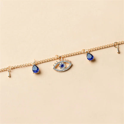 Blue Evil Eye Necklace