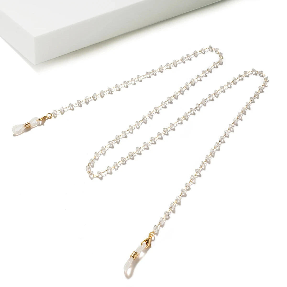 Crystal Beaded Glasses Chain