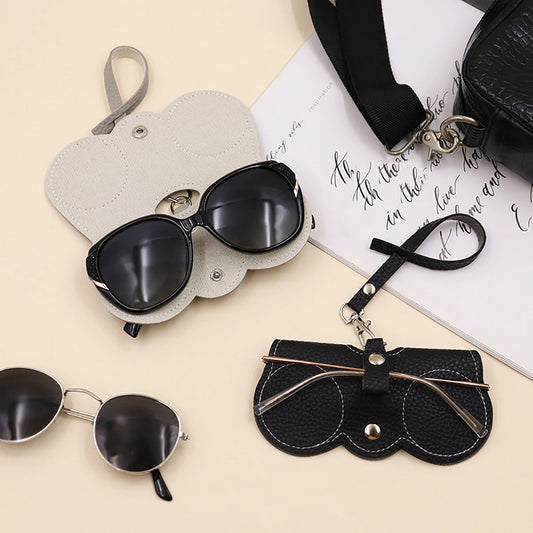 PU Leather Glasses Cover Holder