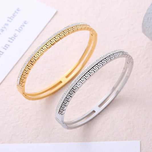 Vintage Geometric Bangle