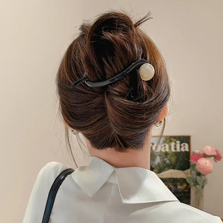 Hairpin Twist Bead Clip