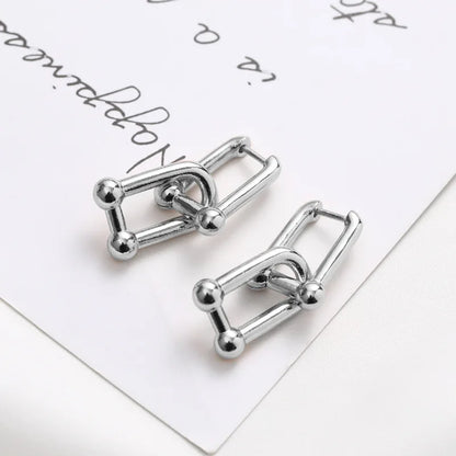 Double U-Shape Earrings