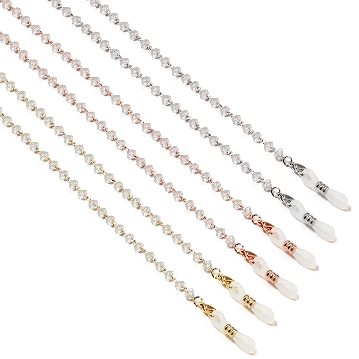 Crystal Beaded Glasses Chain