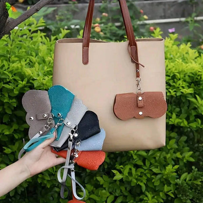 PU Leather Glasses Cover Holder