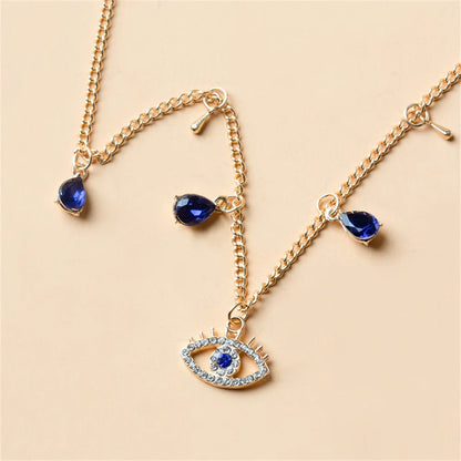 Blue Evil Eye Necklace