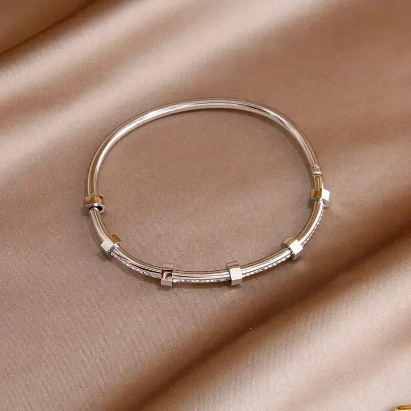 Round Stud Bangle