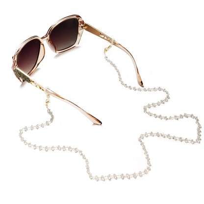 Crystal Beaded Glasses Chain