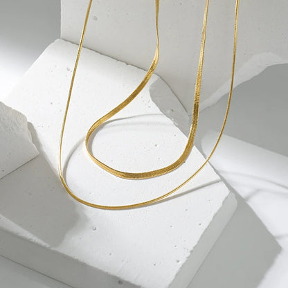 Multilayer Letter Necklace
