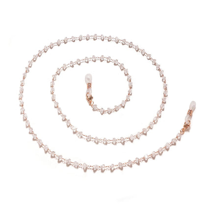 Crystal Beaded Glasses Chain