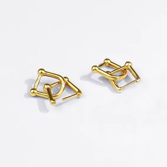 Double U-Shape Earrings